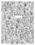 Coloring Page UNICORN Instant Download